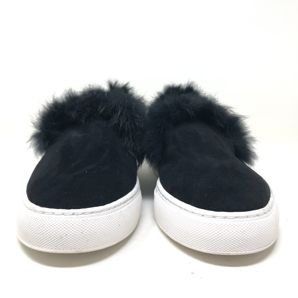 Rachel Zoe Burke Fur Sneaker Womens Size 8.5 M - Picture 2 of 8